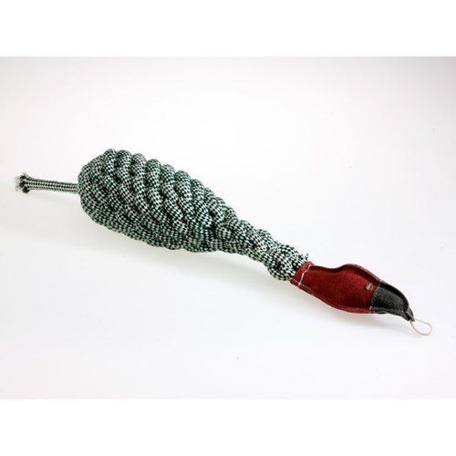 10-12 Inch Natural Brown Cotton Braided Pheasant Rope Dog Toy