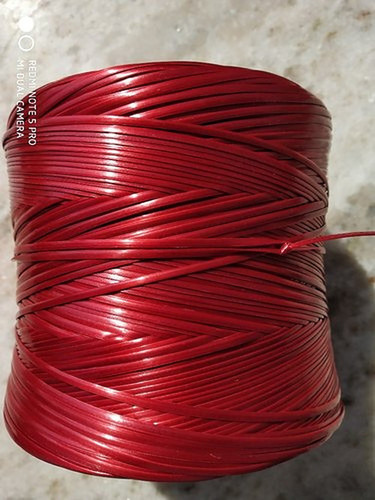 1Ply Recyclable Sutli - 25 Kg Bori Packing, Red, 12% Tex, 500 Gram Par Reel Weight, Waterproof, Light in Weight, Eco-Friendly, 1 Year Shelf Life