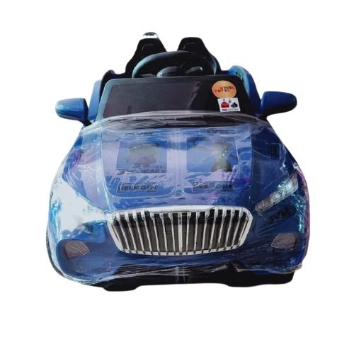 Blue Printed Color Rechargeable Battery Operated Children Ride On Cars