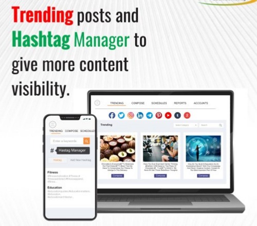 अनुकूलित सोशल मीडिया मार्केटिंग सॉफ्टवेयर