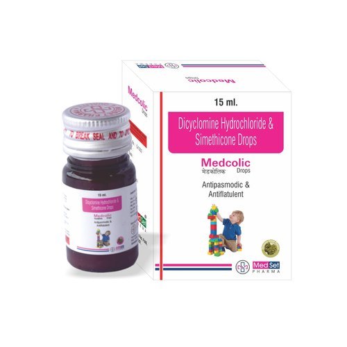 लिक्विड डायसाइक्लोमाइन हाइड्रोक्लोराइड सिमेथिकोन ड्रॉप्स