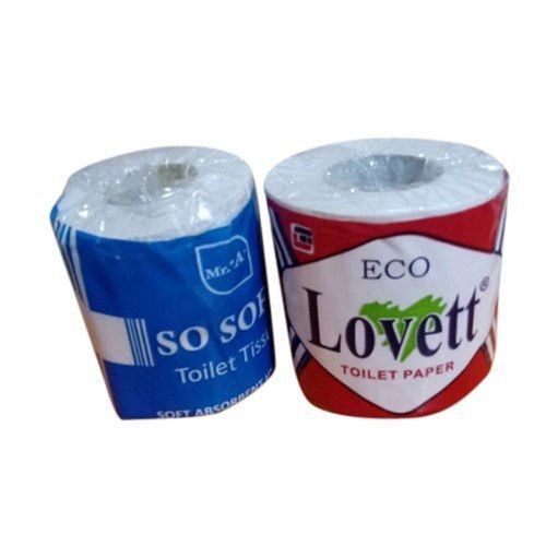 Disposable White Absorbent Non Allergic 1 Single Ply Toilet Paper Roll For Home Hotel Office Application: Travel