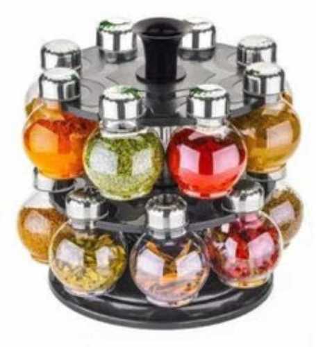 Light Weight Easily Routable Premium Deign Easy To Carry 16 Piece Spice Rack