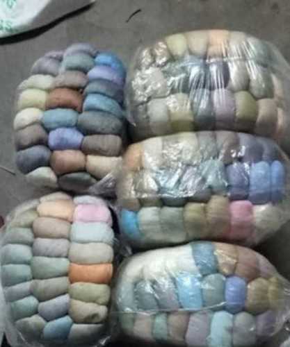 Eco-Friendly Light Weight Eco Friendly Ultra Soft Dyed Pattern Semi Dull Polyester Yarn