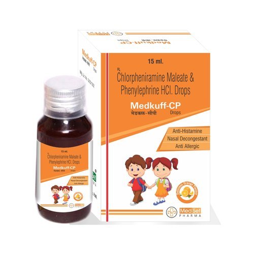 लिक्विड फिनाइलफ्रॉन एचसीएल क्लोरफेनिरामाइन मालेएट ड्रॉप