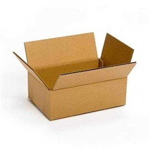 Plain Brown 3 Ply Paper Corrugated Boxes For Retail And Commercial Packaging