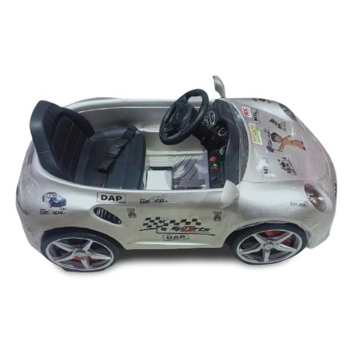 Silver Color Rechargeable Battery Operated Children Ride On Cars