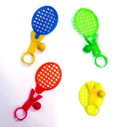 धोने योग्य प्रकार सादा डिजाइन प्लास्टिक बैडमिंटन रैकेट खिलौना बच्चों के खेलने के लिए
