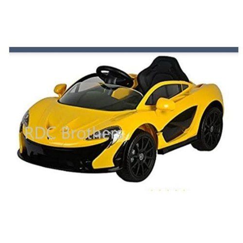 Yellow Color Rechargeable Battery Operated Children Ride On Cars For 2 To 5 Years Diamond Carat: 1.21 Carat