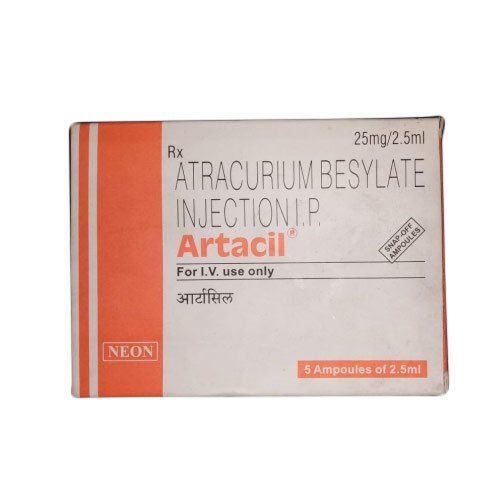 Liquid 2.5Ml Atracurium Besylate Artacil Injection Ip