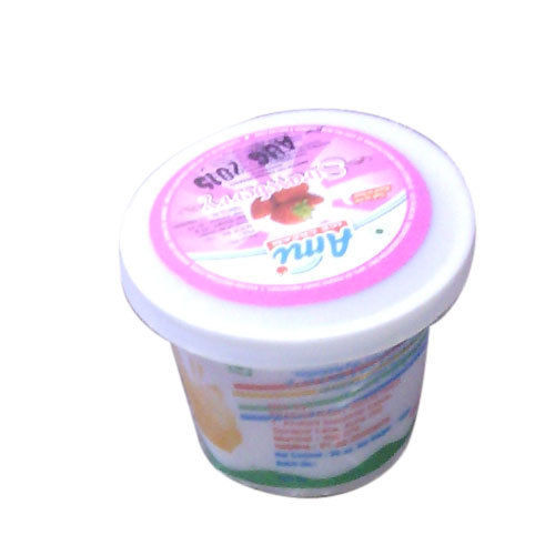 Available In Different Color 50 To 60 Ml Round Shape Printed Pattern 1 Mm Ice Cream Cup With Lid