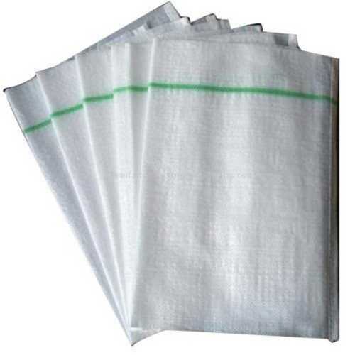 Eco Friendly 51 Micron White Plain Polypropylene Bag