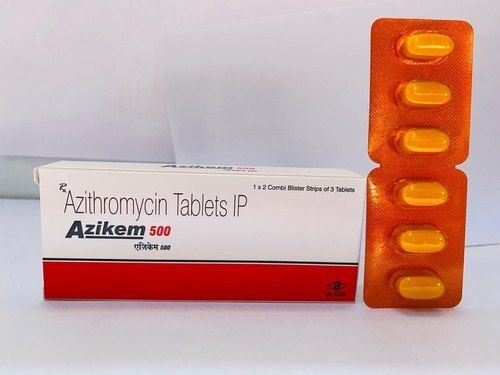 Azikem 500 Azithromycin 500mg Tablets