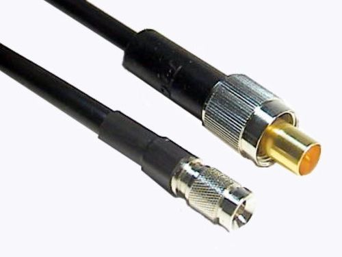 Black Jacket Round Industrial Heat Resistant Industrial Coaxial And Lan Cables Application: Construction