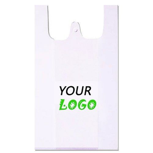 Brand Business Logo Printed 100 GSM 2 Kg Capacity W Cut Handle Non Woven Shopping Bags