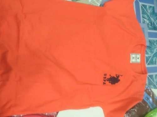 Breathable And Relaxed Casual Wear Half Sleeves Round Neck Regular Fit Skin Friendly Mens Orange Cotton Plain T-Shirts Age Group: 18-65 Years