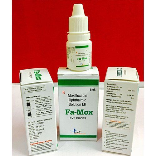  Fa-Mox 5ml Moxifloxacin आई ड्रॉप 