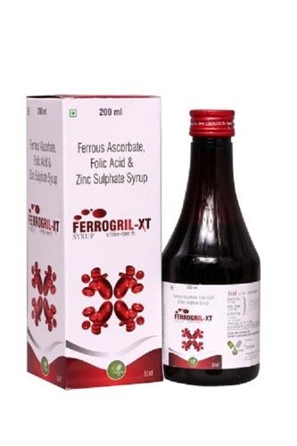 Ferrous Ascorbate, Folic Acid And Zinc Sulphate Syrup