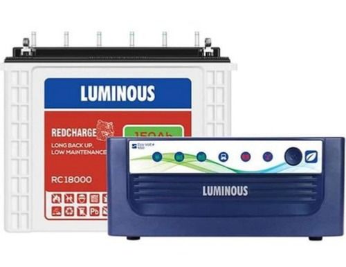 Low Maintenance Long Backup Redcharge Luminous Inverter Battery 150Ah RC18000