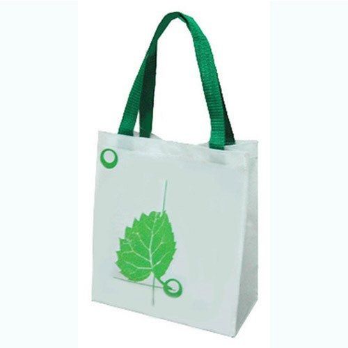 Reusable 5 Kg Capacity Custom Printed Flexible Loop Handle 80 Gsm Non Woven Shopping Bags