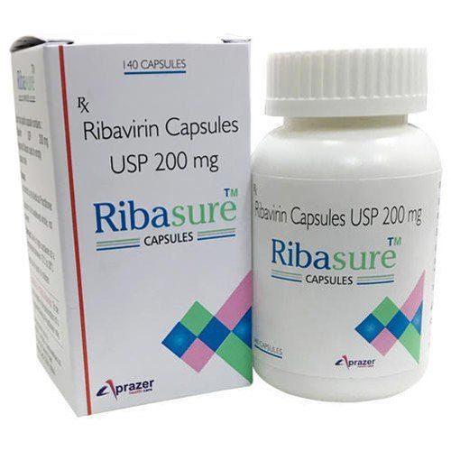 Ribasure Ribavirin Capsules Usp 200 Mg Cool And Dry Place