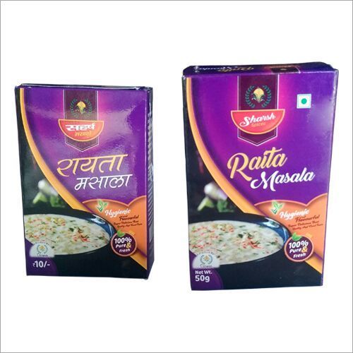 Rich Natural Taste Dried Hygienic Organic Raita Masala Powder Shelf Life: 1 Years