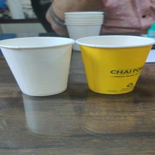 195 To 250 Gsm 110 Ml Round Shaped Printed Long Paper Cup