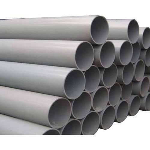 5 To 10 Mm Agriculture Irrigation Water Supply 12 Meter Length Round Grey Pvc Pipes Thickness: 5-10 Millimeter (Mm)