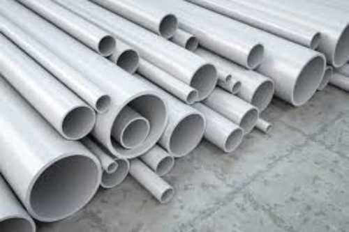 Crack Proof Polished Round White Pvc Pipes For Construction Use Thickness: 10-20 Millimeter (Mm)