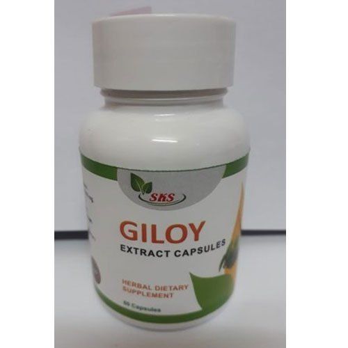 Giloy Capsules With 60 Capsules And 36 Months Shelf Life