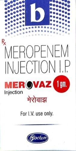 Merovaz Meropenem Injection IP 1000MG