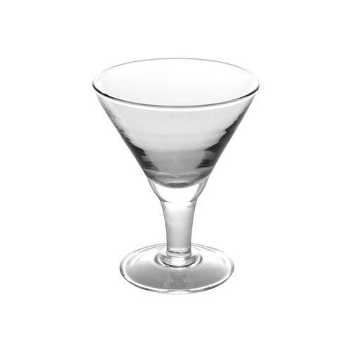 Professional Restaurant And Hotel Use Cone Shape 130 Ml Transparent Martini Glass