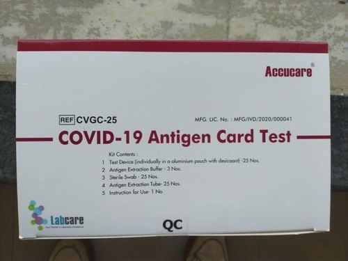 Sars-cov-2 Antigen Rapid Test Kit Ce/ivd