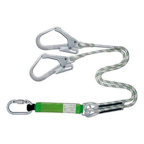 Scaffold Hook Opening Restraint Braided Rope Lanyard with 12mm Diameter 