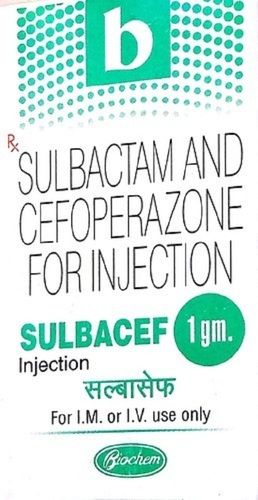 Sulbactam And Cefoperazone Injection 1Gm Allopathic