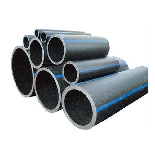 Non-Toxic Virgin Black 4 To 10 Inch 8 Lph Flow Hdpe Drinking Water Supply Pipe For Commercial Industrial Use