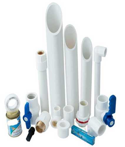 White Pvc Plastic Pipe Swr Fittings For Pipe Fitting Section Shape: Round