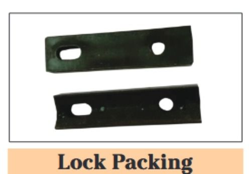 27mm X 65mm Black Aluminum Lock Packing For Window Sections