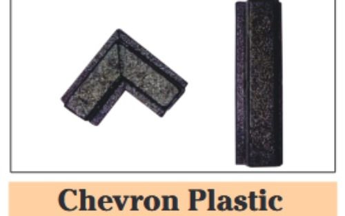 27Mm X 65Mm Light Weight And Solid Development Black Chevron Plastic Application: Window Sections