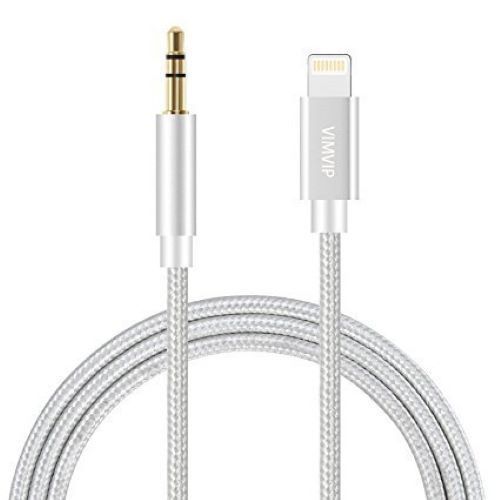 480Mbps Speed White Roq Iphone Aux Cable With 8 Pin To Headphone Aux Cable Application: Construction