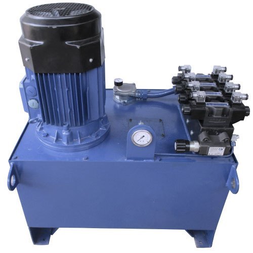 Blue And Black Hydraulic Power Pack Unit - Usage: Industrial Use