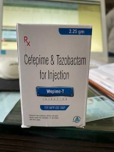 Cefepime And Tazobactam Injection - Liquid Antibiotic Solution | Prescription Required, Store In Cool And Dry Place, Dosage As Per Doctor's Prescription