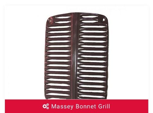 Brown Fine Finished Polished Finish Massey Ferguson Front Grill