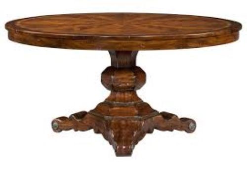 Handcrafted Wooden Antique Reproduction Table - Polished Sheesham and Mango Wood, Beautiful and Durable Design, Custom Sizes Available