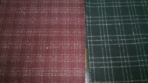 Multi Colors Skin Friendly Tear Resistance Rugged And Highly Comfortable Check Wool Tweed Fabric