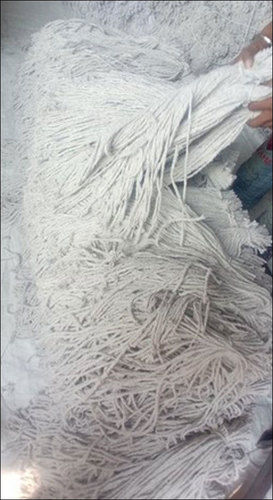 Washable White Bottle Mop Yarn For Making Of Mop