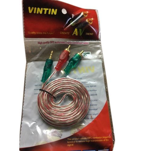 1.5M Length 3 Pin Vintin Av Cable With 1.2 Amp - Application: Construction