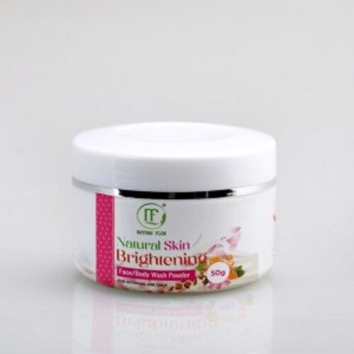 100% Pure and Herbal Skin Whitening Face Body Wash Powder