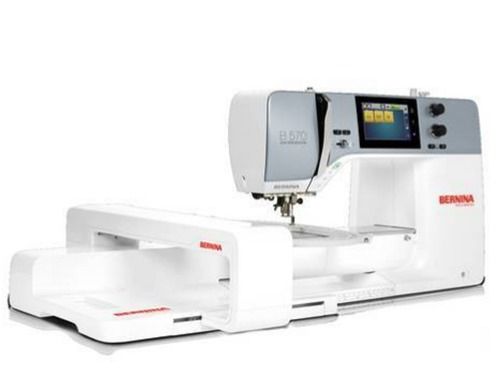 White Bernina B570Qe Automatic Computerized Sewing And Quilting Machine Maximum Sewing Speed : 1000 Spm