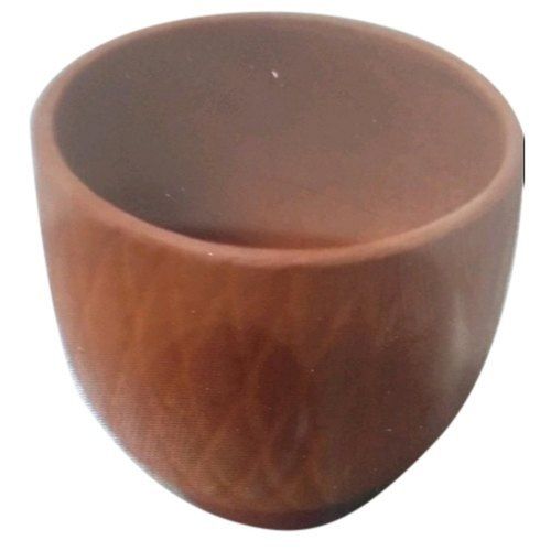 Brown Washable Reusable 80-300 Ml Terracotta Clay Water Drinking Glass